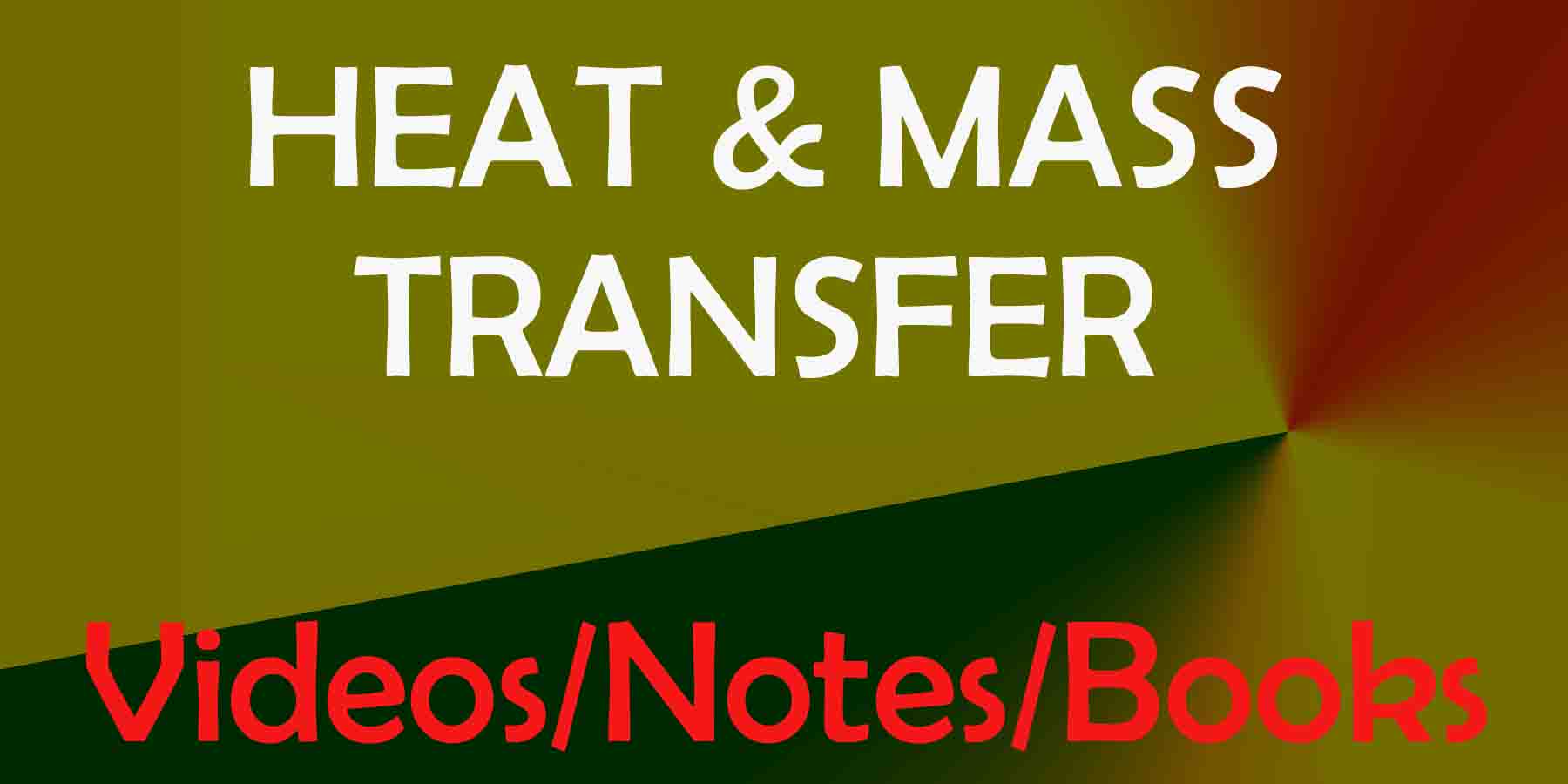 heat & mass transfer notes heat transfer lecture notes ppt heat and